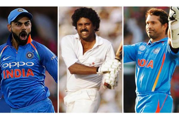 Top 5 Most Famous Indian Cricketers