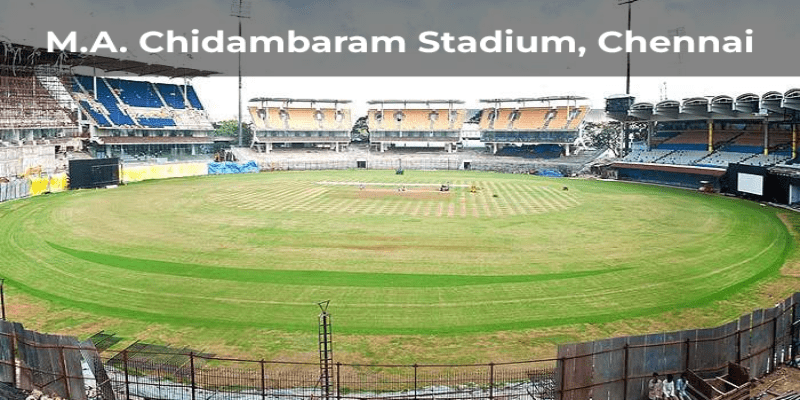 Cricket Stadiums in India M.A. Chidambaram Stadium, Chennai