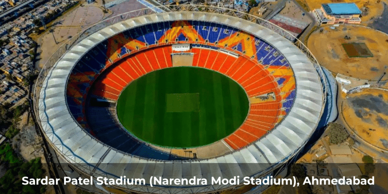 Cricket Stadiums in India Sardar Patel Stadium (Narendra Modi Stadium), Ahmedabad