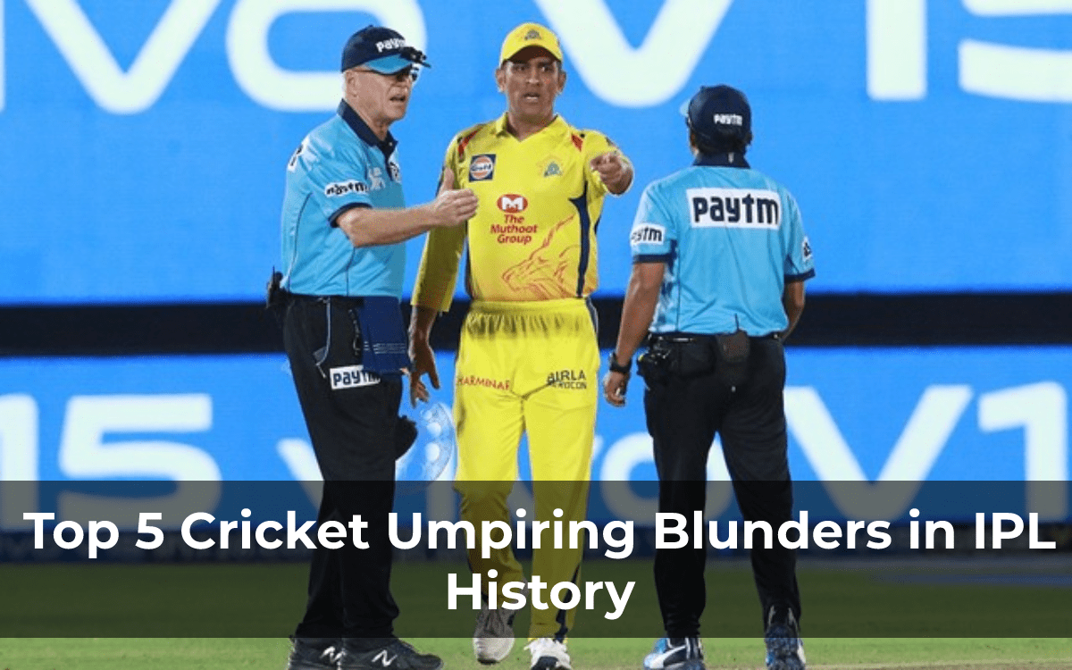 cricket umpiring blunders