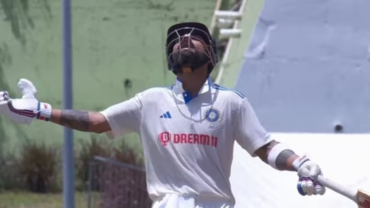 Virat Kohli's half-century against the West Indies in Dominica was 76 off 182 deliveries, but it was far from one of his more polished Test knocks.